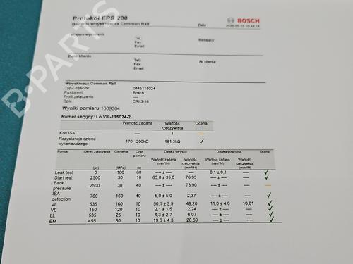 Injector AUDI A6 C6 (4F2) | BP37859158M100 - Image 3