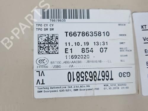 Front left panel BMW 5 (G30, F90) 520 i | BP37856197C58 - Image 5