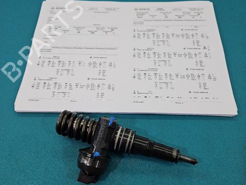 Injector Injector VW SHARAN (7M8, 7M9, 7M6) 2.8 V6 24V (204 hp) 39720558 39720558