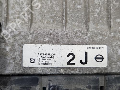 Engine control unit (ECU) NISSAN PULSAR Hatchback (C13) 1.2 DIG-T | BP37850136M57 - Image 3