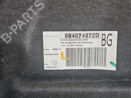 Boot lining OPEL ASTRA L (OV5) 1.5 Turbo D (FBYHZT, FBYHZJ) | BP38145035I3 - Image 7