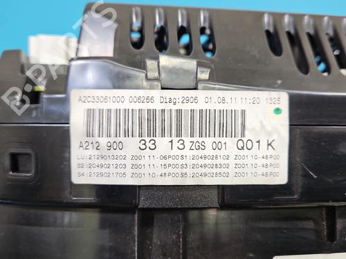 Instrument cluster MERCEDES-BENZ E-CLASS (W212) E 200 CDI / BlueTEC (212.005, 212.006) | BP37850595C47 - Image 6