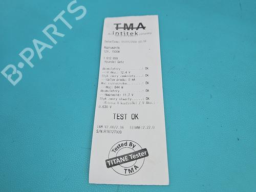 Starter HYUNDAI GETZ (TB) 1.1 | BP37860071M8 - Image 6