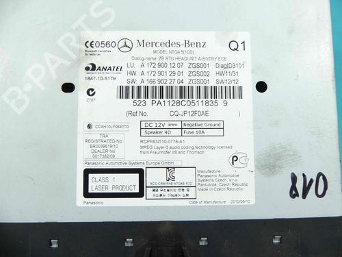 Electronic module MERCEDES-BENZ SLK (R172) 200 (172.448) | BP38154308M83 - Image 7
