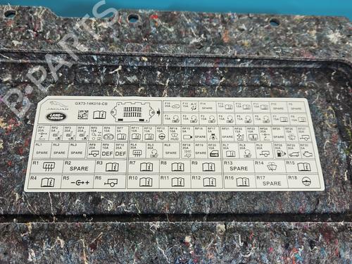 Boot lining JAGUAR F-PACE (X761) | BP37843725I3 - Image 8