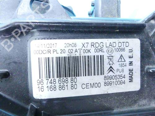 Right headlight CITROËN C5 III (RD_) 2.0 HDi 180 (RDAHWT) | BP37889196C29 - Image 4