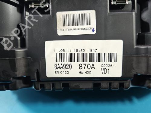 Instrument cluster VW CC B7 (358) 2.0 TDI | BP40545604C47 - Image 8