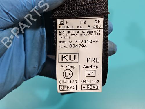 Front right seatbelt SUBARU FORESTER (SJ_) 2.0 D AWD (SJD) | BP37816673I25 - Image 8