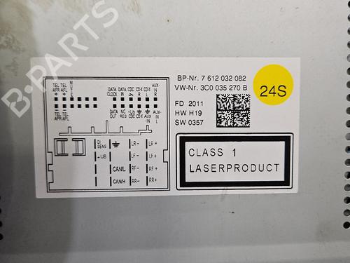 Radio VW GOLF VI (5K1) 1.4 TSI | BP37853720E6 - Image 5