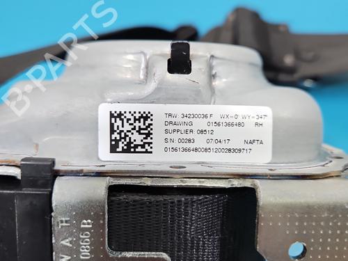 Front right seatbelt ALFA ROMEO STELVIO (949_) | BP37852390I25 - Image 10