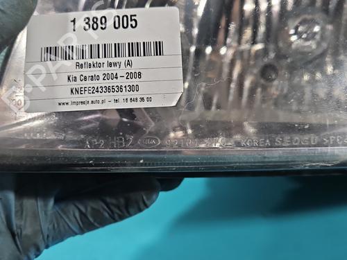 Left headlight KIA CERATO I Hatchback (LD) 2.0 | BP38119229C28  - Image 9