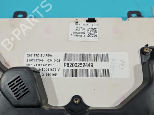 Instrument cluster RENAULT TRAFIC II Van (FL) 1.9 dCi 80 (FL0B) | BP38135589C47 - Image 3