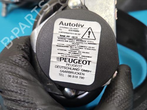 Front left seatbelt PEUGEOT 2008 I (CU_) 1.2 THP 110 / PureTech 110 | BP39767337I26 - Image 8