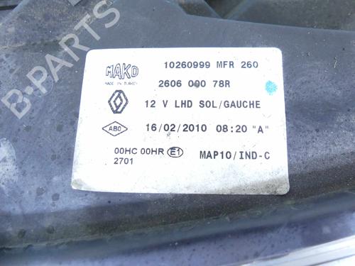 Left headlight RENAULT FLUENCE (L3_) 1.6 16V (L301, L30F, L30P, L30R) | BP37808542C28 - Image 4