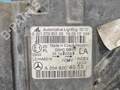 Left headlight MERCEDES-BENZ C-CLASS (W204) C 200 CDI (204.001) | BP38651095C28 - Image 13