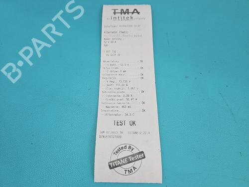 Alternator VW GOLF IV Variant (1J5) 1.6 | BP37856407M7 - Image 7