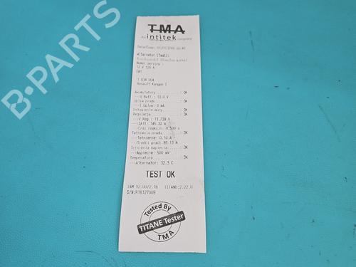Alternator RENAULT KANGOO (KC0/1_) 1.5 dCi (KC07) | BP39930823M7 - Image 7