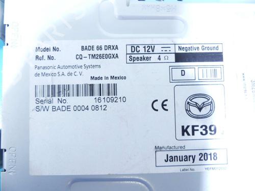 Electronic module MAZDA 3 Saloon (BM_, BN_) 2.0 | BP37890055M83 - Image 3