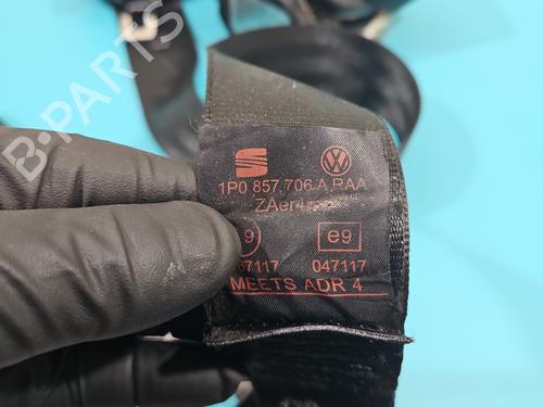 Front right seatbelt SEAT LEON (1P1) 1.6 | BP38125809I25 - Image 9