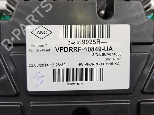 Instrument cluster RENAULT CAPTUR I (J5_, H5_) 0.9 TCe 90 | BP37852626C47 - Image 5