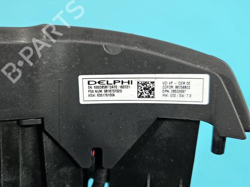 Steering wheel controls CITROËN C4 Picasso II 1.6 BlueHDi 120 | BP39688441E15  - Image 9