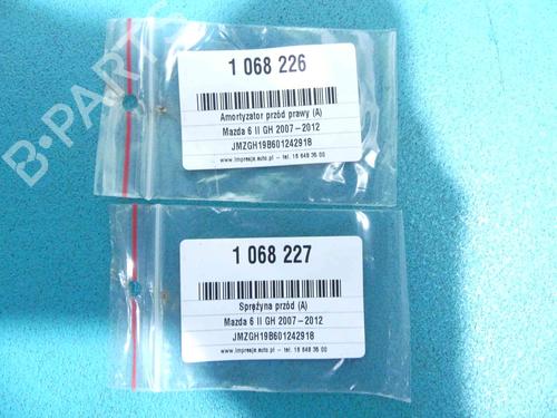 Right front shock absorber MAZDA 6 Hatchback (GH) 2.2 MZR-CD (GH10) | BP37802935M17 - Image 2
