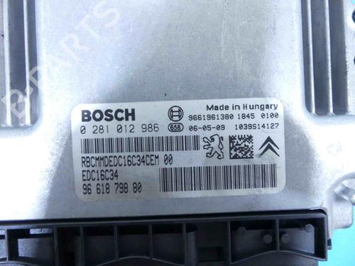 Engine control unit (ECU) PEUGEOT 307 (3A/C) 1.6 HDi | BP37806677M57 - Image 3
