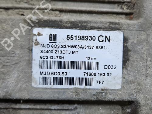 Engine control unit (ECU) OPEL CORSA D (S07) 1.3 CDTI (L08, L68) | BP37842608M57 - Image 3