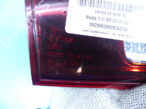 Left tailgate light MAZDA 3 Saloon (BM_, BN_) 2.0 | BP37890045C79 - Image 5