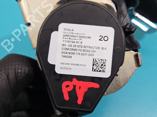 Rear right seatbelt TESLA MODEL 3 (5YJ3) | BP38128187I28 - Image 7