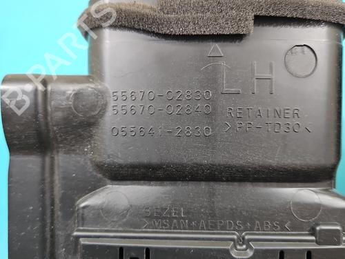 Air vent TOYOTA COROLLA Saloon (_E21_) 1.8 VVTi Hybrid (ZWE219) | BP37815944I21 - Image 5
