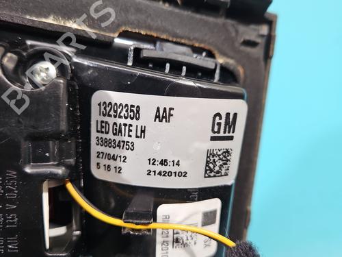 Left tailgate light OPEL ZAFIRA TOURER C (P12) 2.0 CDTi (75) | BP37811118C79  - Image 6