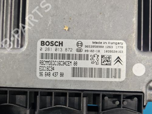 Engine control unit (ECU) CITROËN BERLINGO Box Body/MPV (B9) 1.6 HDi 90 16V | BP39615107M57 - Image 5