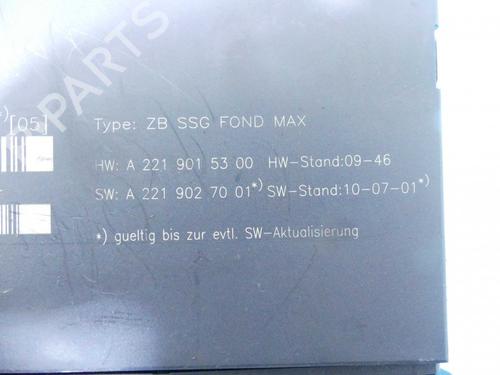 Electronic module MERCEDES-BENZ S-CLASS (W221, V221) S 250 CDI (221.003, 221.103) | BP37891716M83 - Image 4