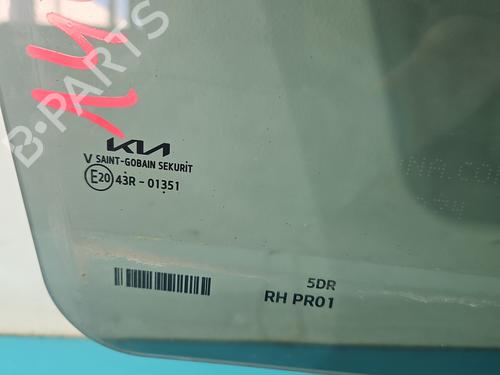 Dør rude højre bagtil KIA CEED (CD) | BP38122229C21 - Image 2