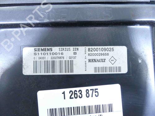 Engine control unit (ECU) RENAULT KANGOO (KC0/1_) 1.4 (KC0C, KC0H, KC0B, KC0M) | BP37887105M57 - Image 3