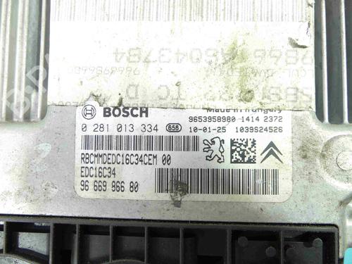 Engine control unit (ECU) PEUGEOT PARTNER Tepee 1.6 HDi 16V | BP37810054M57 - Image 5
