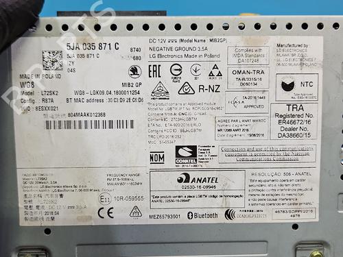 Radio SKODA RAPID Spaceback (NH1) 1.4 TDI | BP37837203E6 - Image 6