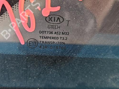 Panel rude bagtil højre KIA CEED (CD) | BP39657186C92 - Image 2