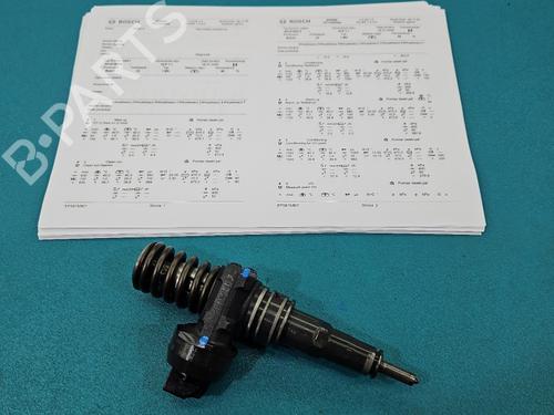 Used Injector Injector SKODA FABIA II (542) 1.4 TDI (70 hp) 39743141 39743141