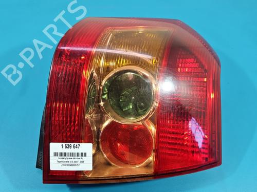 Used Right taillight Right taillight TOYOTA COROLLA (_E12_) 1.4 D (NDE120_, NDE120R) (90 hp) 40127278 40127278