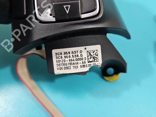 Steering wheel controls VW PASSAT B7 Variant (365) 1.4 TSI EcoFuel | BP38119712E15 - Image 5