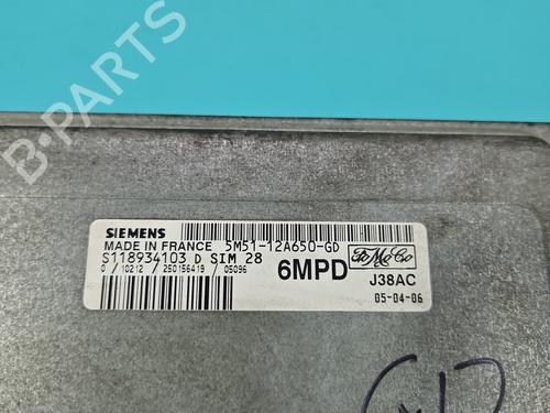 Engine control unit (ECU) FORD FOCUS II (DA_, HCP, DP) | BP37815245M57 - Image 3