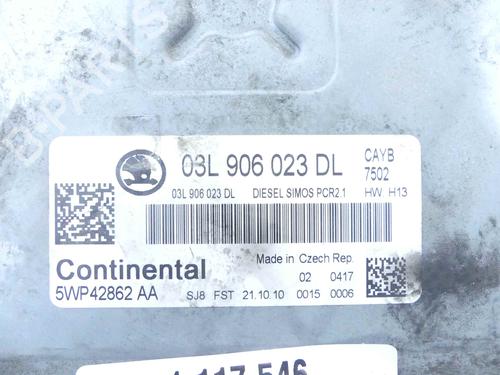 Engine control unit (ECU) SKODA FABIA II Combi (545) 1.6 TDI | BP37878968M57 - Image 8