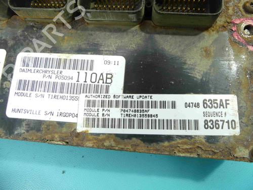 Engine control unit (ECU) DODGE CARAVAN (RG_) 3.8 | BP37894000M57 - Image 7