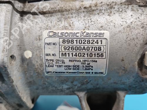 AC compressor ISUZU D-MAX II (TFR, TFS) 2.5 CRDi 4x4 (TFS86J) | BP37823699M34 - Image 6