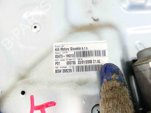 Rear left window mechanism KIA CEE'D SW (ED) 2.0 CRDi 140 | BP37802656C24 - Image 2