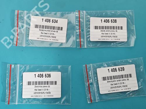Støddæmperfjeder KIA CEED (CD) | BP38122350C152 - Image 3