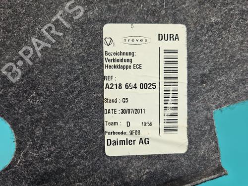 Boot lining MERCEDES-BENZ CLS (C218) CLS 500 (218.373) | BP38135400I3 - Image 9