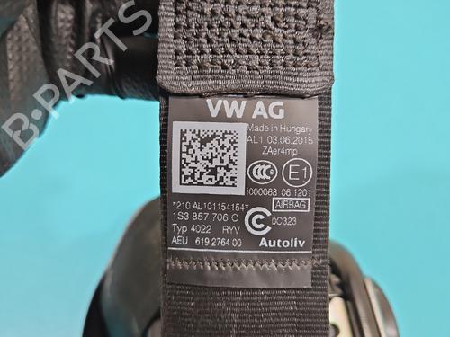 Front right seatbelt SKODA CITIGO (NF1) | BP37817498I25 - Image 8